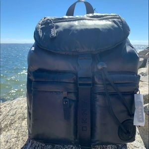 DKNY Women’s Nylon Black Steph Backpack